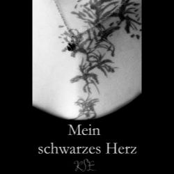 <b>Mein schwarzes Herz</b></br>Book, 12x19cm, sw, softcover</br>188 pages of illustrated poems</br>8,00€ - 21 still available